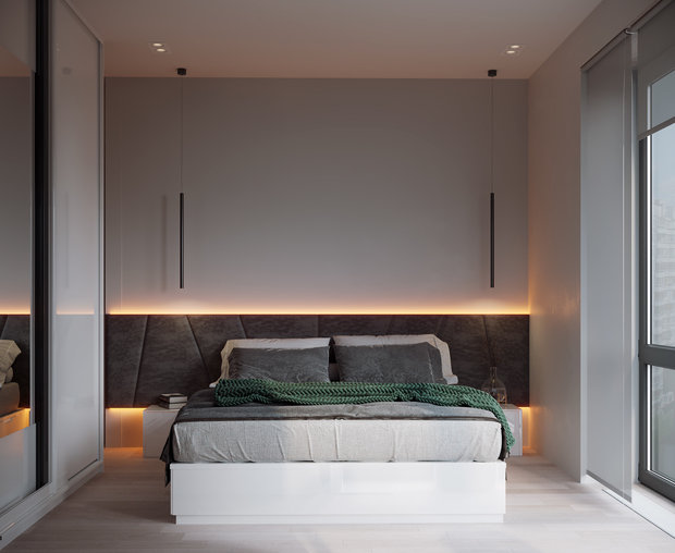 Фото из портфолио Зеленая грань – фотографии дизайна интерьеров на INMYROOM