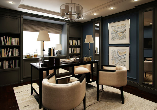 Фото из портфолио Ленинский проспект – фотографии дизайна интерьеров на INMYROOM