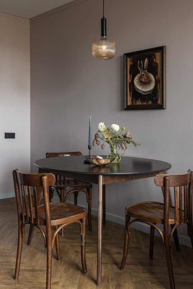 Фотография: Кухня и столовая в стиле Прованс и Кантри, Винтажный, Эклектика, Квартира, Проект недели, Монолитный дом, 3 комнаты, 60-90 метров, Уфа, Надежда Токарева – фото на INMYROOM