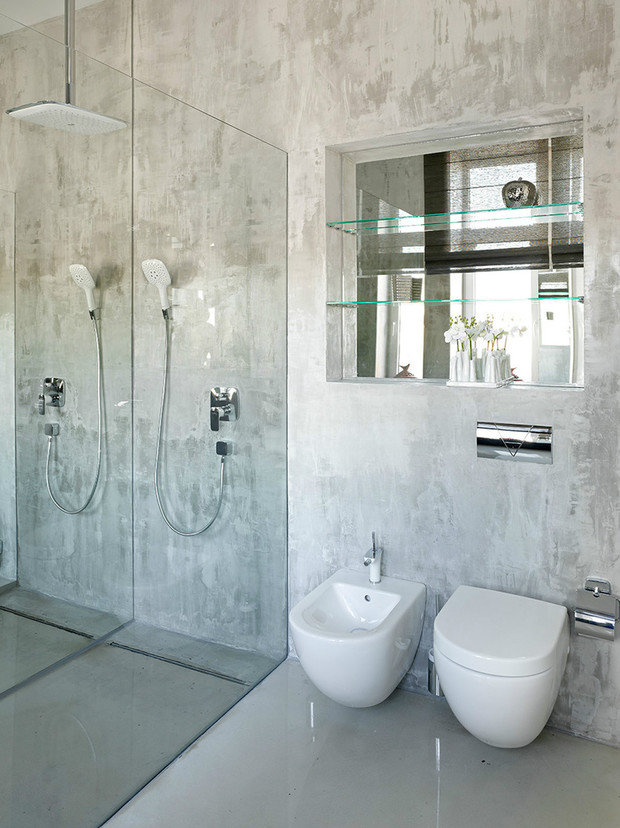 Фотография: Ванная в стиле Лофт, Интерьер комнат, Проект недели – фото на INMYROOM