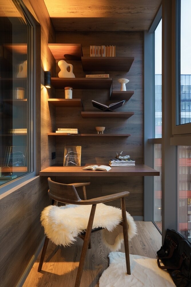 Фотография: Балкон в стиле Современный, Квартира, Проект недели, Ленинградская область, 3 комнаты, 60-90 метров, Любовь Уткина – фото на INMYROOM