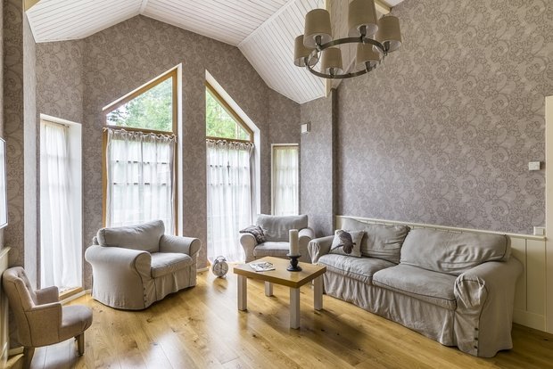 Фото из портфолио Загородный дом под Петербургом – фотографии дизайна интерьеров на INMYROOM