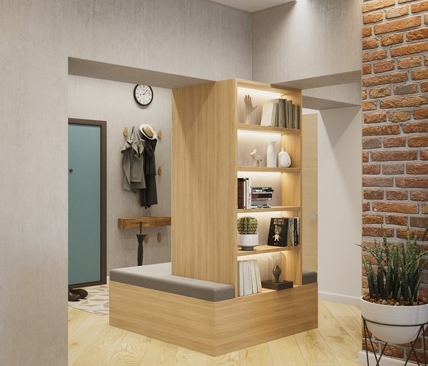 Фото из портфолио Проект трехкомнатной квартиры в Ельцове, Новосибирск – фотографии дизайна интерьеров на INMYROOM