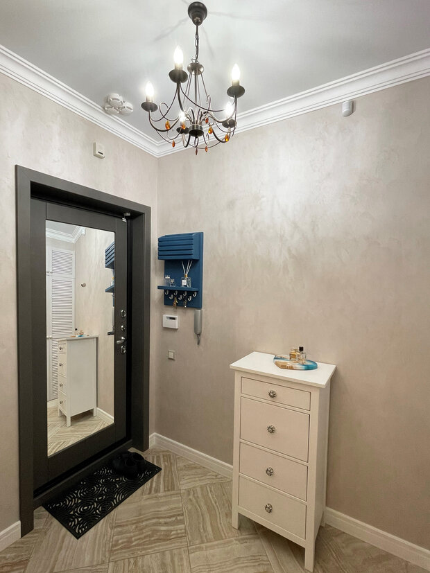 Фотография: Прихожая в стиле Современный, Квартира, Проект дня, Московская область, Монолитный дом, 3 комнаты, 60-90 метров, Жуковский, Мария Чикунова – фото на INMYROOM