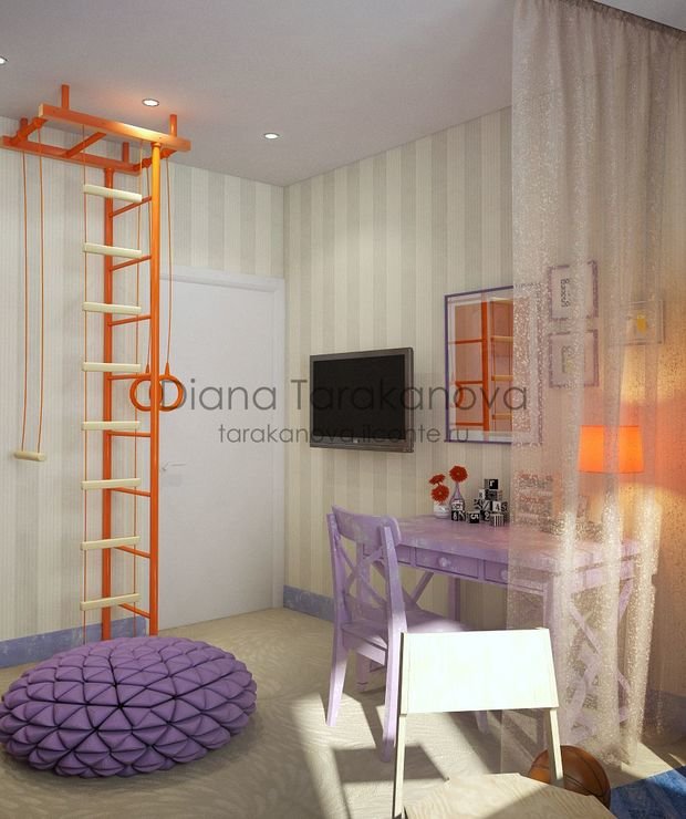 Фото из портфолио Детская для двоих – фотографии дизайна интерьеров на INMYROOM