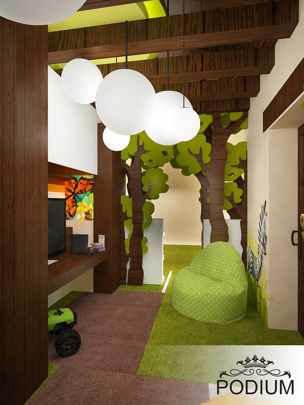 Фото из портфолио Детское кафе при отеле, Ялта – фотографии дизайна интерьеров на INMYROOM