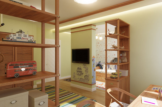 Фото из портфолио детские – фотографии дизайна интерьеров на INMYROOM