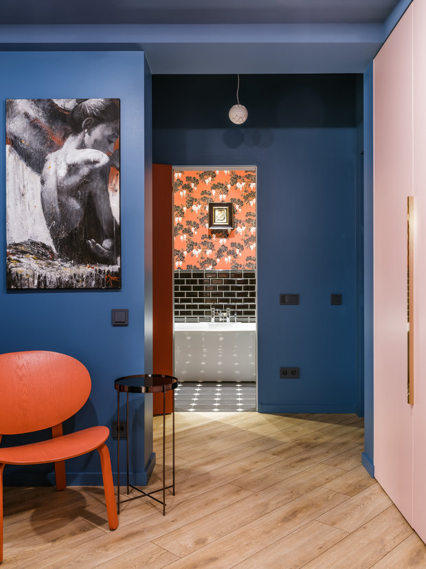 Фотография: Прихожая в стиле Эклектика, Квартира, Проект недели, Краснодар, 3 комнаты, Более 90 метров, Aldo&Aldo, Ярослав Алдошин, Елена Алдошина – фото на INMYROOM