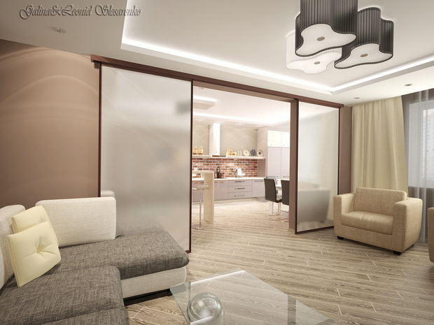 Фото из портфолио Балашиха, ул Строителей – фотографии дизайна интерьеров на INMYROOM