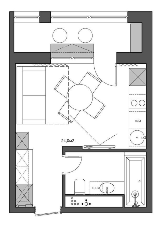 Фотография: Планировки в стиле , Советы, #каксэкономить – фото на INMYROOM