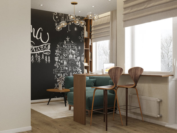 Фото из портфолио Функциональный уютный дом – фотографии дизайна интерьеров на INMYROOM