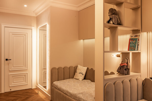 Фотография: Детская в стиле Классический, Современный, Квартира, Проект недели, 3 комнаты, 60-90 метров – фото на INMYROOM