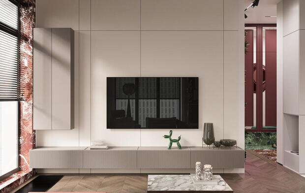 Фото из портфолио Дизайн интерьера квартиры в ЖК «ID Парк Победы» в стиле неоклассика – фотографии дизайна интерьеров на INMYROOM