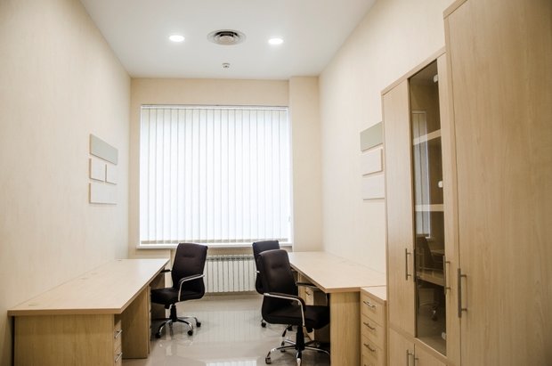 Фото из портфолио Готова 3-я очередь офиса компании – фотографии дизайна интерьеров на INMYROOM
