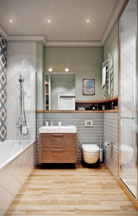 Фотография: Ванная в стиле Скандинавский, Советы, Гид, хранение вещей – фото на INMYROOM