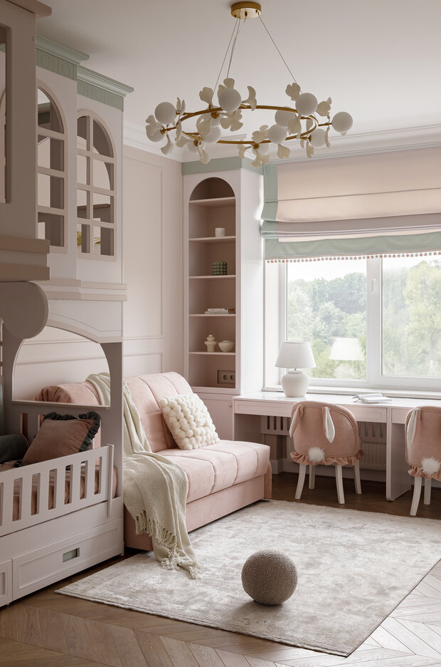 Фотография: Детская в стиле Современный, Дом, Проект дня, Дом и дача, Краснодар, Кирпичный дом, 4 и больше, Более 90 метров, Татьяна Черкашина – фото на INMYROOM