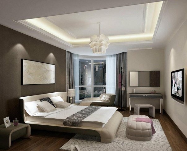 Фотография: Спальня в стиле Хай-тек – фото на INMYROOM