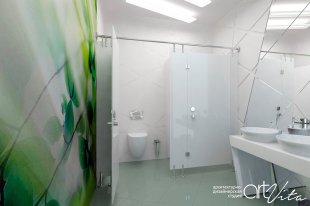 Фото из портфолио Офисное пространство "open space" – фотографии дизайна интерьеров на InMyRoom.ru
