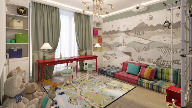 Фото из портфолио Таунхаус Парк Авеню – фотографии дизайна интерьеров на INMYROOM