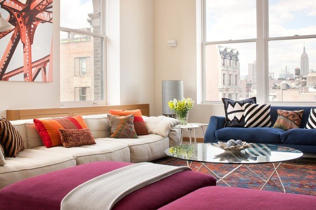 Фото из портфолио  Красочный лофт на Манхэттене – фотографии дизайна интерьеров на INMYROOM