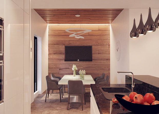 Фото из портфолио Дом в Монтевилле г. Москва – фотографии дизайна интерьеров на INMYROOM