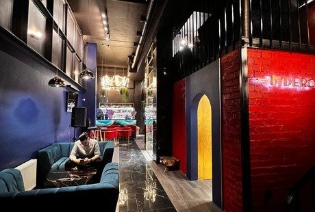 Дизайн интерьера клуба "Lounge Bar BYDERO"