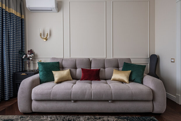 Фотография: Кабинет в стиле Классический, Современный, Квартира, Проект недели, Москва, 3 комнаты, 60-90 метров, Алина Роговская – фото на INMYROOM