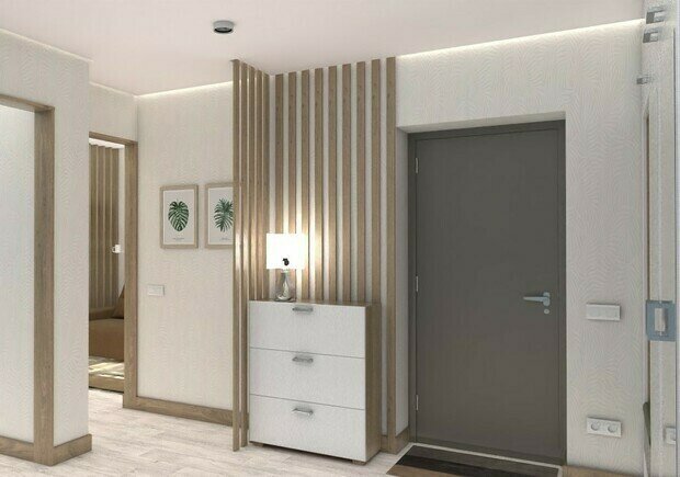 Фото из портфолио 1-комнатная квартира, г.Новосибирск, частично с мебелью и техникой заказчика, высказанные пожелания - мебель известного бренда – фотографии дизайна интерьеров на INMYROOM