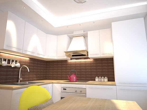 Фото из портфолио Однокомнатная квартира в силе модерн – фотографии дизайна интерьеров на INMYROOM