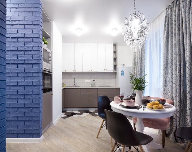 Фото из портфолио 48м2 Neloft Реализация – фотографии дизайна интерьеров на INMYROOM