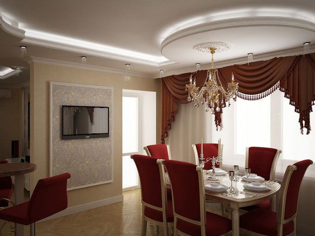 Фото из портфолио Роскошный ампир. – фотографии дизайна интерьеров на INMYROOM