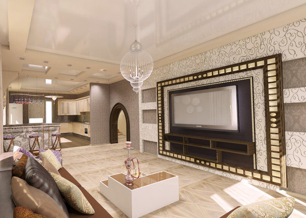 Фото из портфолио Жилой дом. Восточный стиль – фотографии дизайна интерьеров на INMYROOM