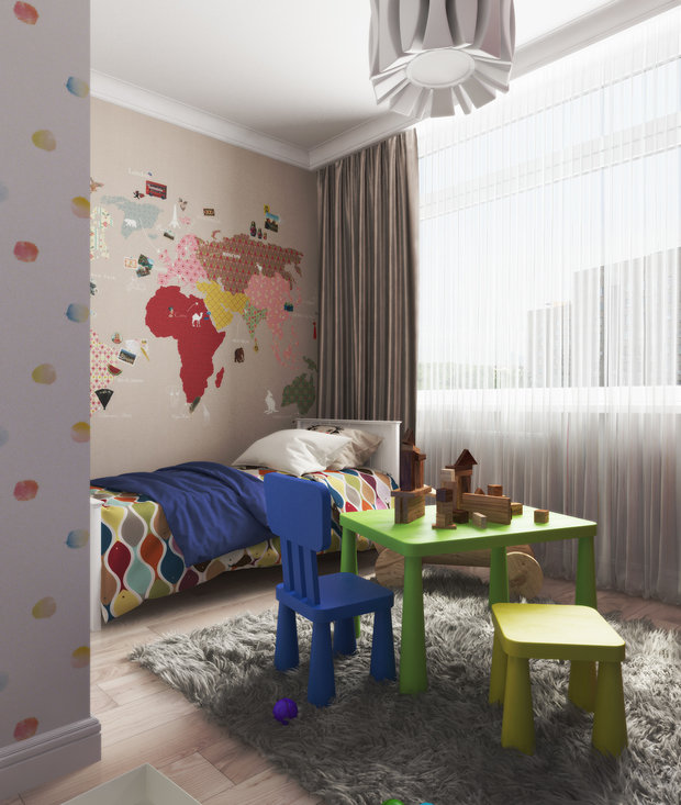 Фото из портфолио Квартира в ЖК Краски Жизни – фотографии дизайна интерьеров на INMYROOM