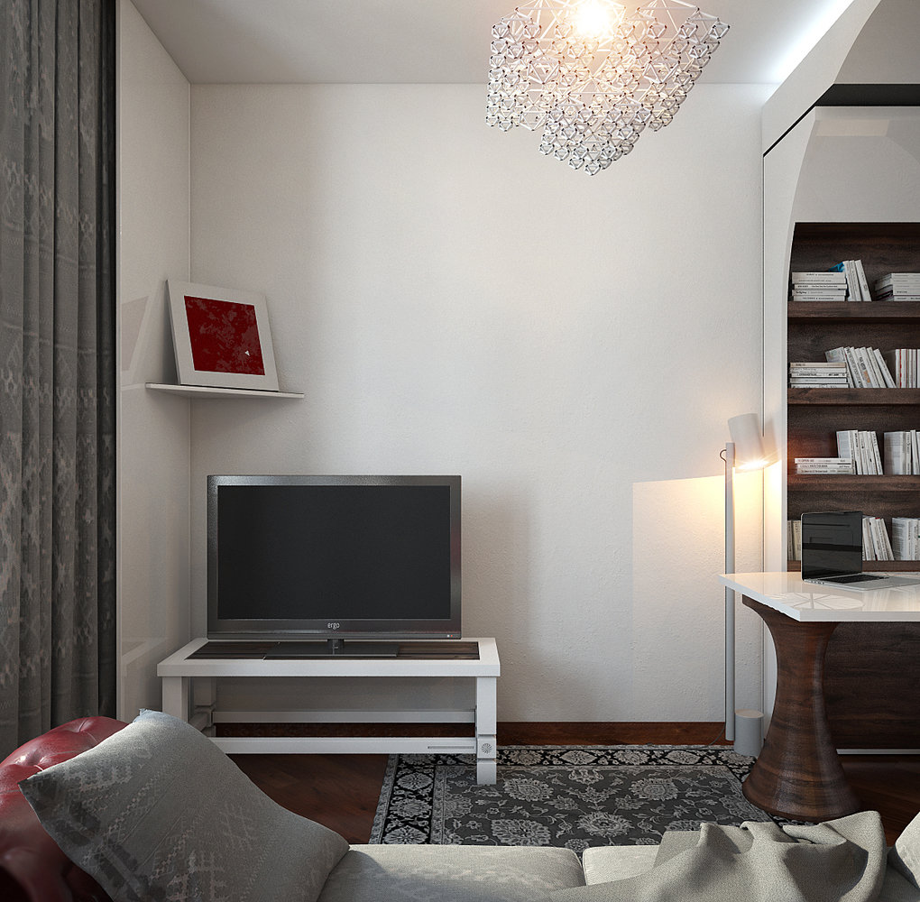 Фотография: Гостиная в стиле Современный, Квартира, Дома и квартиры, Проект недели – фото на INMYROOM Фотография: Гостиная в стиле Современный, Квартира, Дома и квартиры, Проект недели – фото на INMYROOM