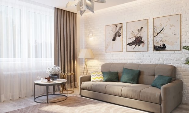Фото из портфолио Квартира "Флотская" – фотографии дизайна интерьеров на INMYROOM
