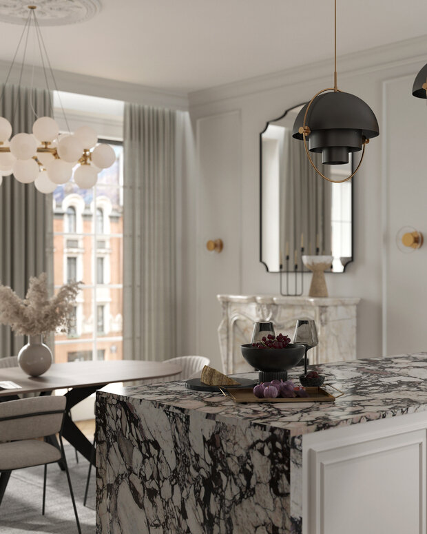 Фото из портфолио Квартира на Петроградке – фотографии дизайна интерьеров на INMYROOM