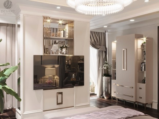 Фото из портфолио Сады Пекина. Мастер спальня – фотографии дизайна интерьеров на INMYROOM