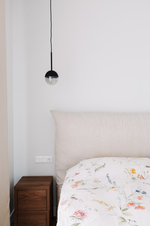 Фотография: Спальня в стиле Минимализм, Квартира, Проект недели, Москва, 2 комнаты, 60-90 метров – фото на INMYROOM