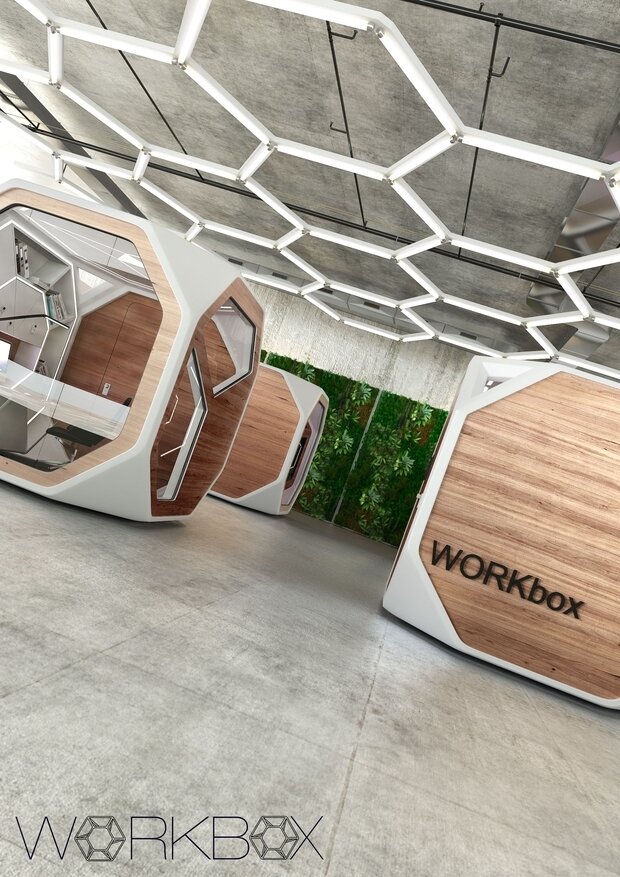 Фото из портфолио Проект офисного пространства "WORKBOX" – фотографии дизайна интерьеров на INMYROOM