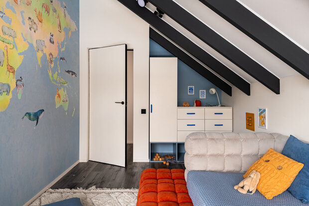 Фотография: Детская в стиле Современный, Проект дня, Дача, Дом и дача, Московская область, 4 и больше, Более 90 метров, Анна Жижайкина – фото на INMYROOM