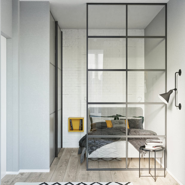 Фото из портфолио Квартира для молодого человека ЖК Петр 1 – фотографии дизайна интерьеров на INMYROOM