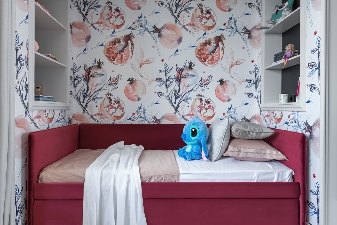 Фотография: Детская в стиле Современный, Квартира, Проект недели, Коммунарка, 3 комнаты, 60-90 метров, Лина Савина – фото на INMYROOM