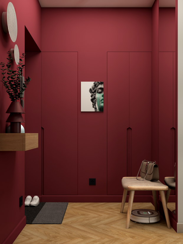 Фотография: Прихожая в стиле Современный, Квартира, Проект недели, Москва, 1 комната, до 40 метров, Ольга Шакирова – фото на INMYROOM