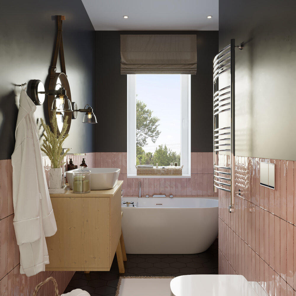 Фотография: Ванная в стиле Современный, Квартира, Проект недели, Москва, 3 комнаты, Более 90 метров, Наталия Васильева – фото на INMYROOM