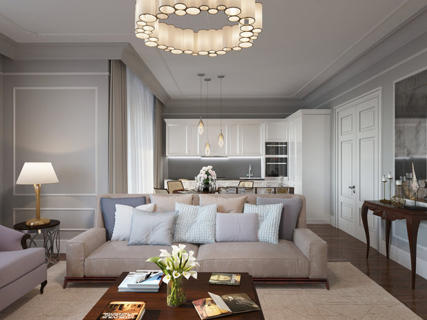 Фото из портфолио Квартира в Москве – фотографии дизайна интерьеров на INMYROOM