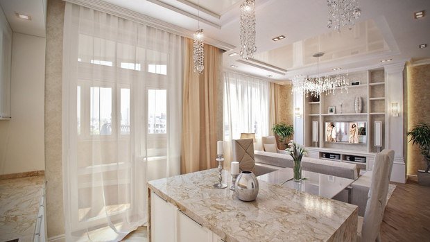 Фото из портфолио Современная классика – фотографии дизайна интерьеров на INMYROOM