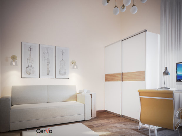 Фото из портфолио Дмитровка  – фотографии дизайна интерьеров на INMYROOM