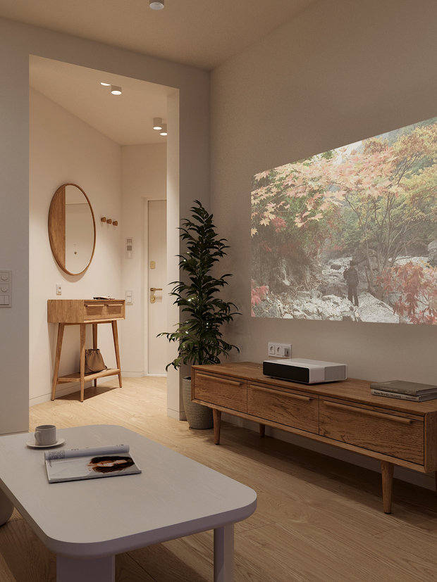 Фото из портфолио Однокомнатная квартира СПб, 45 м2 – фотографии дизайна интерьеров на INMYROOM