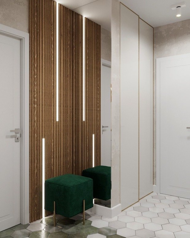 Фото из портфолио Квартира 56м2 Большая Спасская – фотографии дизайна интерьеров на INMYROOM