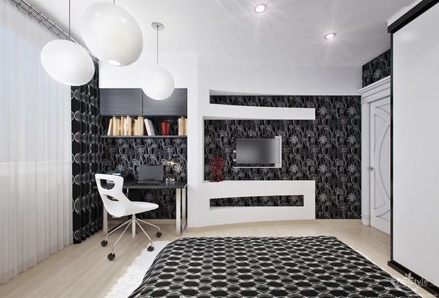 Фото из портфолио спальня – фотографии дизайна интерьеров на InMyRoom.ru